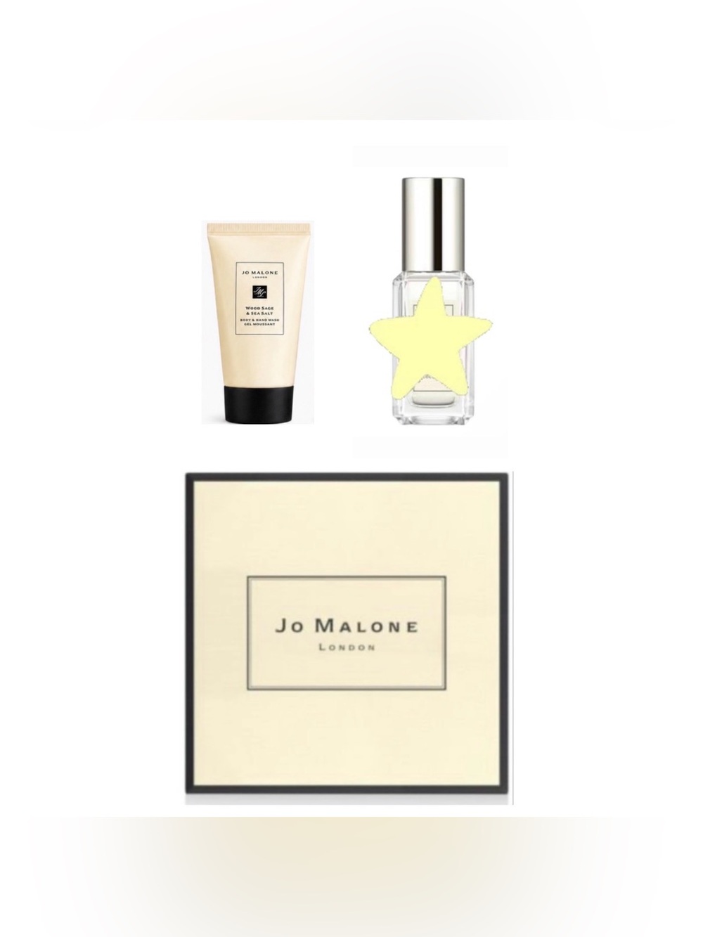 Jo Malone Wood Sage & Sea Salt Cream Hand & Body Lotion + wink wink